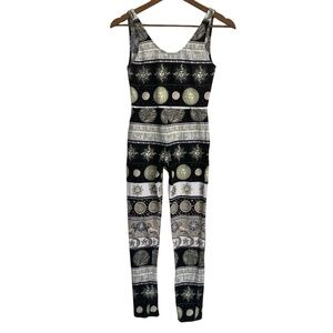 Dolls Kill x MOTEL Eclipse Repeat All over Print Unitard Pull-on Jumpsuit